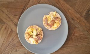 Tortitas de Arroz con Arenques